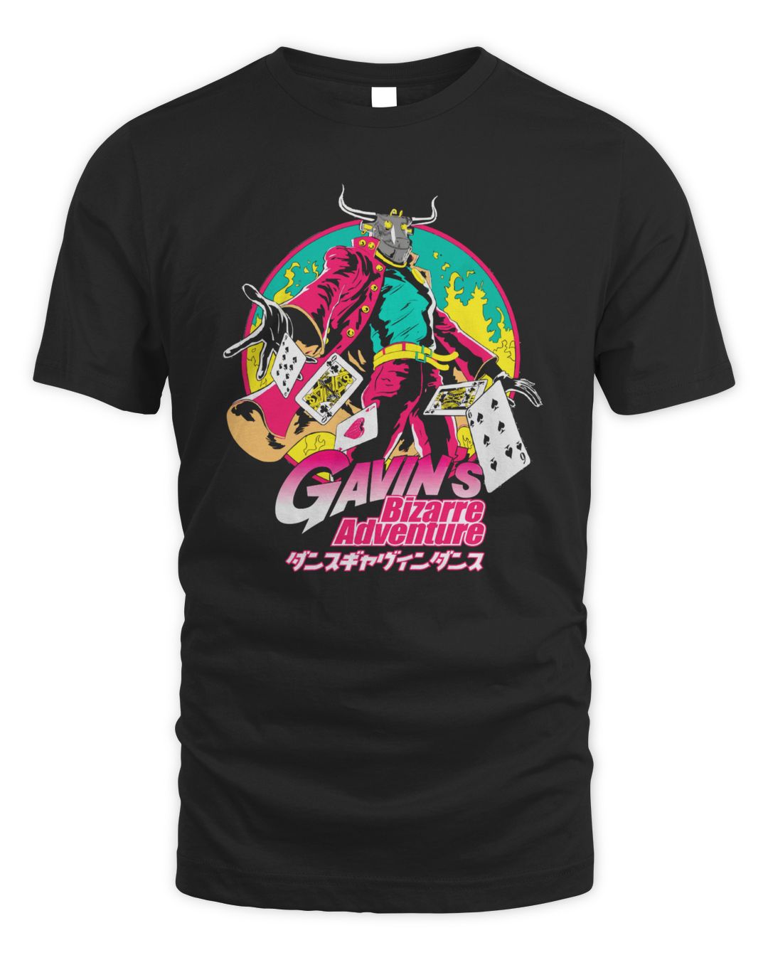 Dance gavin dance merch anime gavin black tshirt Tuorago